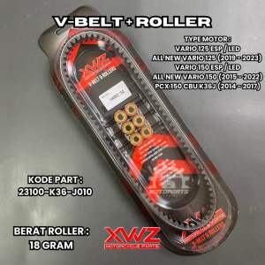 VANBELT VBELT + ROLLER K36 VARIO 125 LED VARIO 150 LED FI PCX 150 XWZ