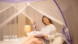【COD】180cm Kelambu Lipat Kelambu Tempat Tidur Dewasa Portable Mosquito Net for Bed Anti Nyamuk Kelambu Pelajar Kelambu Tenda Kelambu Tidur Jumbo 180 x 200cm