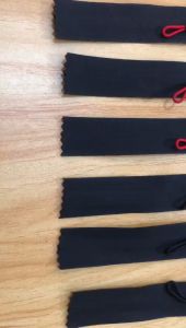 Resleting Zipper waterproof no 3 untuk saku ukuran potongan manual 15 cm pass.. isi 12 pcs