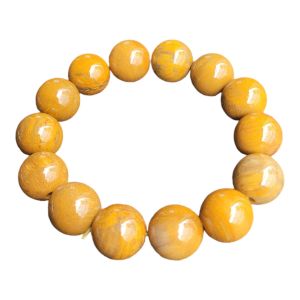 vòng tay chuỗi gỗ hóa thạch thiên nhiên (Gia Lai Việt Nam)