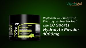 EC Sport Electrolyte Powder Hydration Drink Mix Sugar Free - Lemon Lime Himalayan Salt Electrolyte Supplement