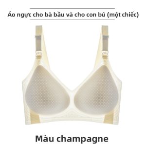 MiiOW | Áo ngực cho bà bầu và sau sinh MiiOW Cat Person dành cho nữ mùa hè 2025 không dây kiểu dáng chữ V màu trơn cỡ lớn