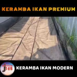 Keramba Ikan waring jaring siap pakai tersedia berbagai macam bahan waring ukuran 5x3x50