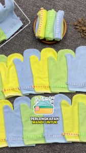 (Bahan Lebih Tebal) Waslap Bayi Perlengkapan Baby Bath Washlap Sarung Mandi Bayi New Born / Washlap Handuk Jari Kado babycinnamon