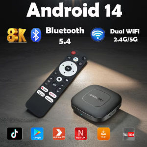 T1 Smart TV Box Android14  Allwinner H313 Bluetooth 5.4 Settings Top Box HDR10 Media Player TV Box Support Google Dual WiFi 2025