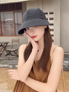 SHOPHOME - Topi Wanita Anti UV Panas Matahari Bucket Hat Korea Style Elastis Bisa Dilipat HAT12
