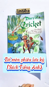 Sách tiếng Anh Dế Mèn phiêu lưu ký - Diary of a Cricket (bìa mềm) NXB Kim Đồng