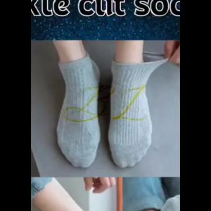 CHAINSHOP 5 Pairs of Korean Men's Solid Color Ankle Cut Socks