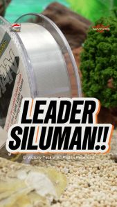 Extra Bonus | RELIX NUSANTARA SILUMAN 100% PREMIUM FLUOROCARBON | SENAR PANCING | BENANG LEADER