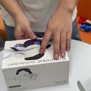 Compatible with Oculus Quest 2 Accessories Adjustable Head Strap Replacement for Enhanced Comfort Support and Gaming Immersion