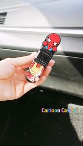 Avengers Car Sun Glasses Card Pen Business Card Fastener Clip Multifunctional Sun Visor Clip Holder