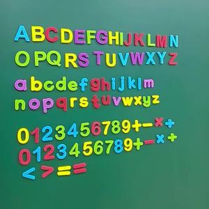 Bộ Nam Châm Chữ Cái Và Số Giáo Dục Nam Châm Dán Tủ Lạnh Bảng Chữ Cái ABC 123 Chữ Hoa Chữ Thường Đồ Chơi Toán Học Cho Trẻ Mầm Non