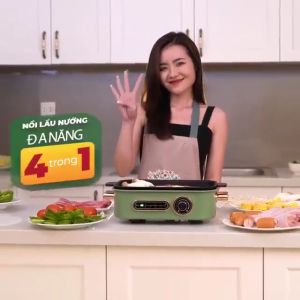 Bếp lẩu nướng đa năng 4 in 1 chính hãng SEKA