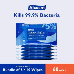 75% Classic Alcohol Wet Wipes Wet Tissue Antibacterial Sanitizer Expiry 2025