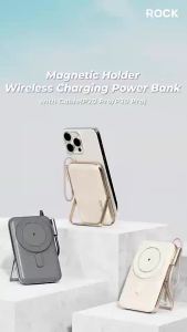 Rock Space P20Pro/P30Pro Wireless  Built in Cable 10000mAh PD30W Fast Charge For  16