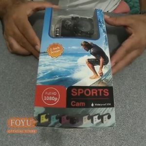 Kamera Action WiFi 4K 1080p Camera Waterproof Aksi Helm Cam USB Cas Outdoor