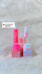 Animate Skincare 1 Paket 5in1 Series 5x Active Whitening Perfect Glowing Barrier Acne Solution