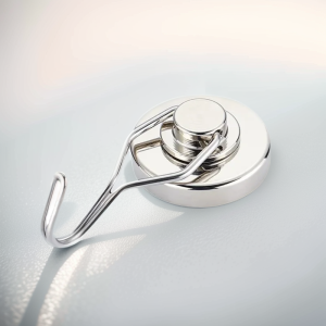 Swivel Swing Magnetic Hook Refrigerator Magnetic Hooks Strong Neodymium Magnet Hook Heavy Duty Magnet Hanger for Hanging