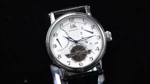 Shanghai | Shanghai Multi-Function Mens Watches Flywheel Automatic Mechanical Watches 42mm Calendar Sapphire Wristwatch ST25 Movement 8924