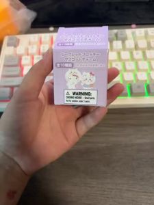 Bandai | Móc Khóa Hình Mèo KT Thời Trang Dễ Thương Kiểu Hoạt Hình Trang Trí Ba Lô Mặt Dây Chuyền Nhỏ Phụ Kiện Mô Hình ACG Dành Cho Thanh Thiếu Niên