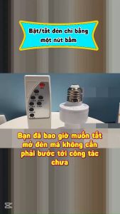 💡 Công Tắc Đèn Điều Khiển Từ Xa Thông Minh – Hẹn Giờ Không Dây Siêu Tiện Lợi! 💡K1-9.6