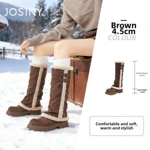 Josiny | Warm Plush Lined Long Boots