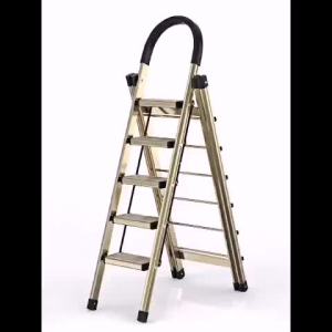 Folding Step Ladder With Clothes Airer Clothes Drying Rack Clothes Drying Rack Foldable Stair Step Ladder Household Folding Thickening Aluminum Alloy escopic 晾衣架