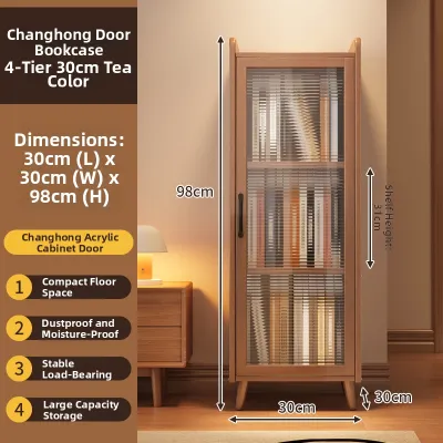 YONGJUE | Corner Narrow Space Fitting Bookshelf