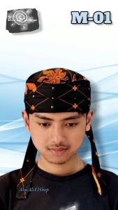 Blangkon Imamah aa rafi Sunda Model Terbaru menggunakan Kain yang halus dan bagus