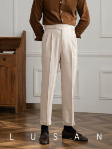  Mr. Lu San | Elastic Comfort Drape Resistant Twill Trousers