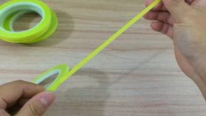 Masking Tape 50 Metres Green Color For Automotive Painting Nitto Tape Quality / 3M 233+ Tape