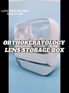 Orthokeratology Lens Storage Box/RGP Glasses & Hard Lenses Multilayer Storage Organizer