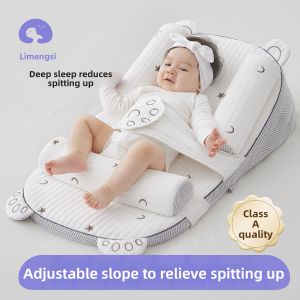 LIMENGSI | Spit-up Prevention Slope Pillow Aid Feeding