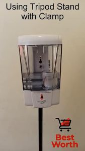 700ml Automatic Touchless Dispenser – Wall-Mounted Infrared Sensor ABS Material