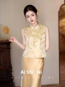 AISHINI | Bridal Teasing Cheongsam Set 2026 New Design For Summer