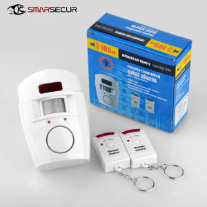 Home Smart Wireless Home Security PIR Alert Infrared Sensor Alarm System Anti-theft Motion Detector Alarm 105DB Siren