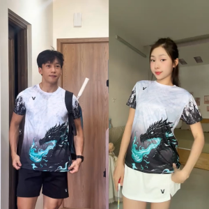 Áo Cầu Lông Quần Cầu Lông Bộ Cầu Lông Nam Nữ Chuyên Nghiệp Vải Thoáng Khí A949 - V Badwear