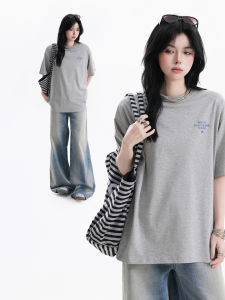 zuocisankon | Áo Thun Ngắn Tay Phong Cách Hàn Quốc Oversized