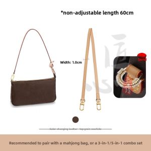 YUESIHUI | Leather Shoulder Strap Replacement for LV Speedy 25 & 30 Bag