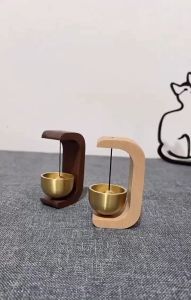 Entrance Wireless Doorbell Shopkeepers Bell Japanese Wooden Wind Chime Bell for Opening Door Alert Home Small Bell Housewarming Gift Wind Chimes Lucky Charm 2024