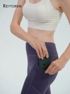 Reytorrm Yoga Legging Celana Olahraga Wanita High Waist Polos Gym&Fitness&Yoga&Running Sport(MTCK90)