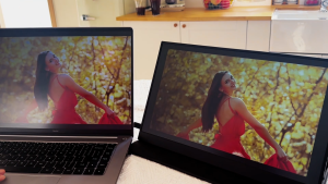 【Local Warehouse & Clearance Sale】ZOOMEDIN 16.1 1080P 144Hz With Pencil Hole Portable Monitor Professional Level E-Sports And Designer Level Color Rendering Monitor for Laptop PS5/4 Xbox Switch Phone PC.