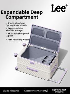 Lee | Durable Expandable Large Capacity Travel Luggage For Women