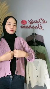 MALIKA CARDY OVERSIZE / KARDIGAN RAJUT WANITA MURAH KEKINIAN / BAJU ATASAN TRENDY