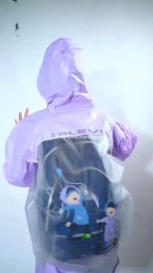 Jas Hujan Anak Backpack Superkids / Jas Hujan Anak Plevia Tas Superkids