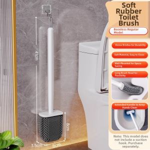 Joybos | Soft Rubber Bathroom Cleaning Brush Dead Angle Free