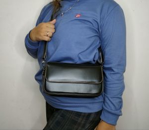 Tas kulit kezaa kulit sapi Selempang Clutch cewe perempuan multifungsi