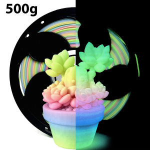 Sợi Nhựa In 3D Rainbow PLA 1.75mm Phát Sáng Đóng Gói Chân Không 250g 500g 1kg Của 3D Maliang