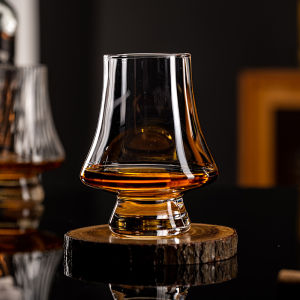 Luxury Crystal Whiskey Glass Set Tulip Glass for Aromas Premium Brandy Cognac Glasses Elegant Design French Style Barware