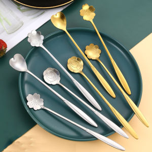 ช้อนกาแฟสแตนเลส ช้อนสแตนเลส ช้อนกาแฟ ช้อนชา ช้อนเกาหลี ช้อนไอศครีม ช้อน ช้อนทอง ช้อนขนม ช้อนเบเกอรี่ A1101